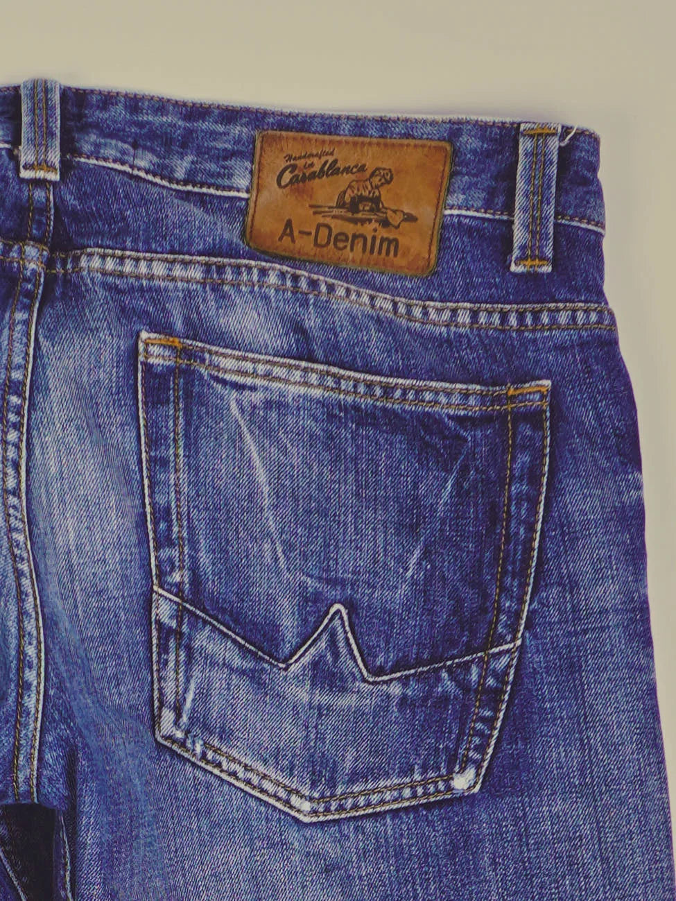 Vintage Casablanca Washed Jeans (W38)