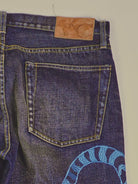 Vintage Printed Jeans (W36)