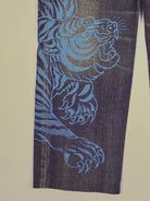 Vintage Printed Jeans (W36)