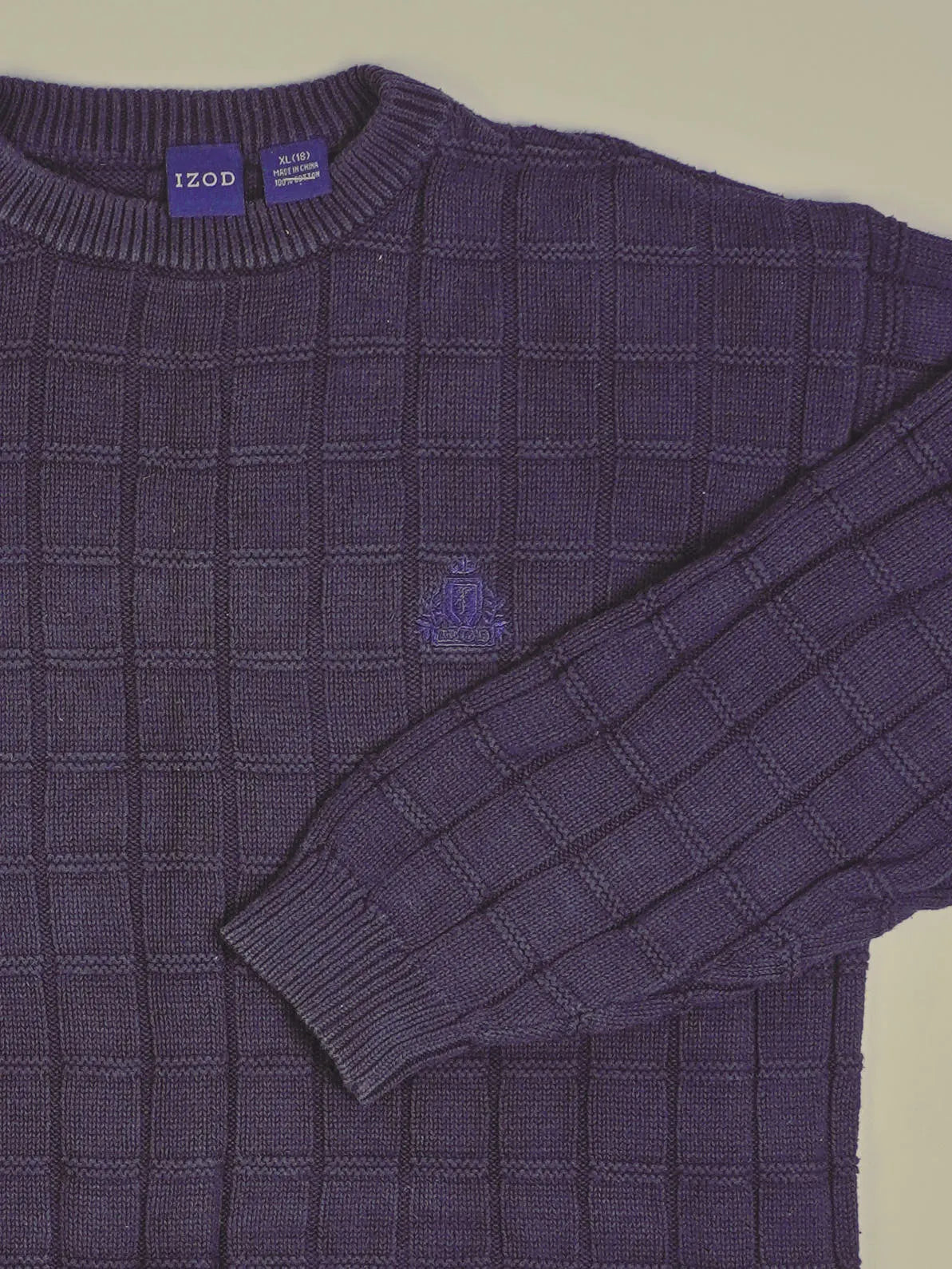 Vintage IZOD Strickpullover (S)