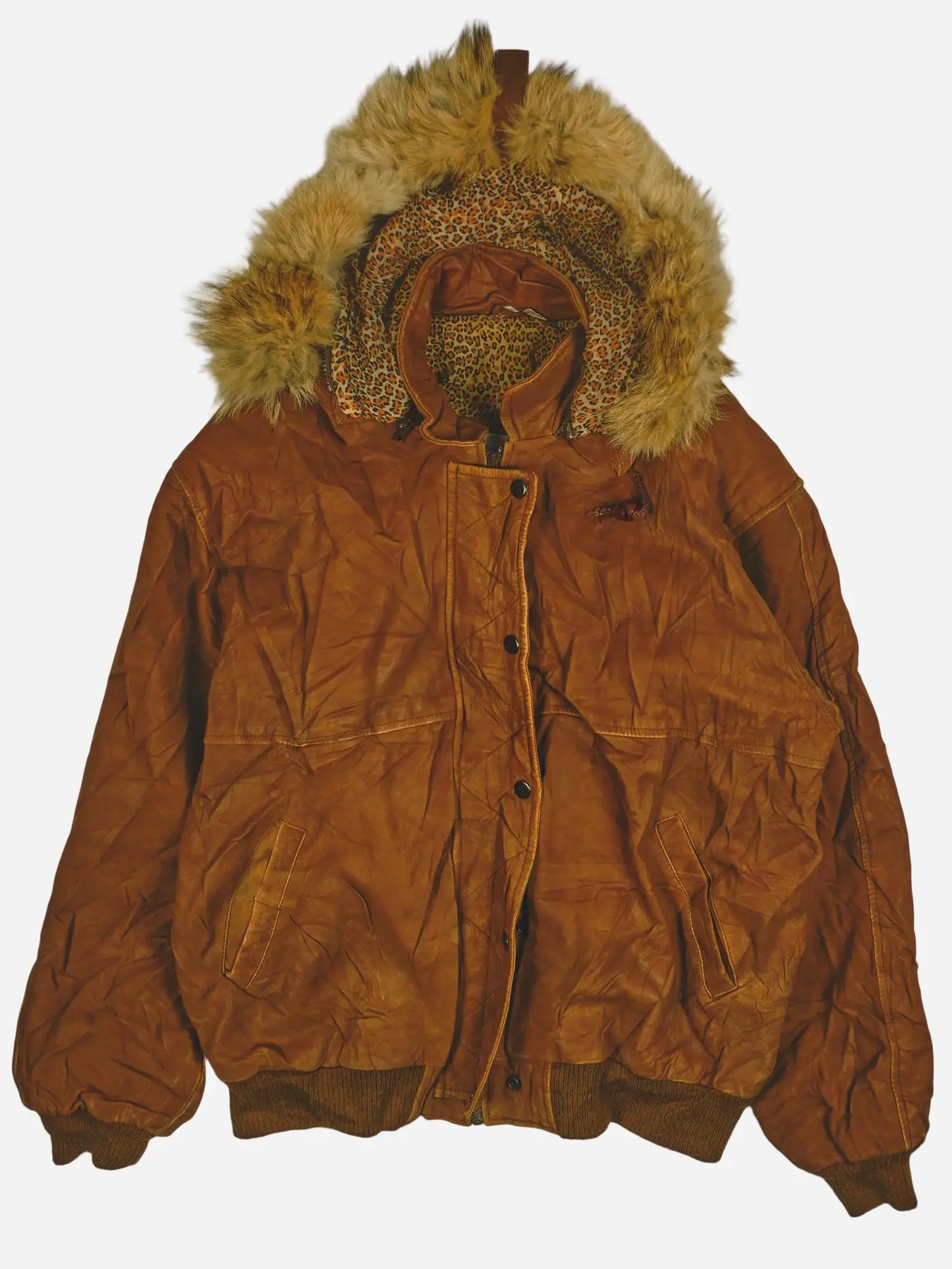 Vintage Lederjacke (M)