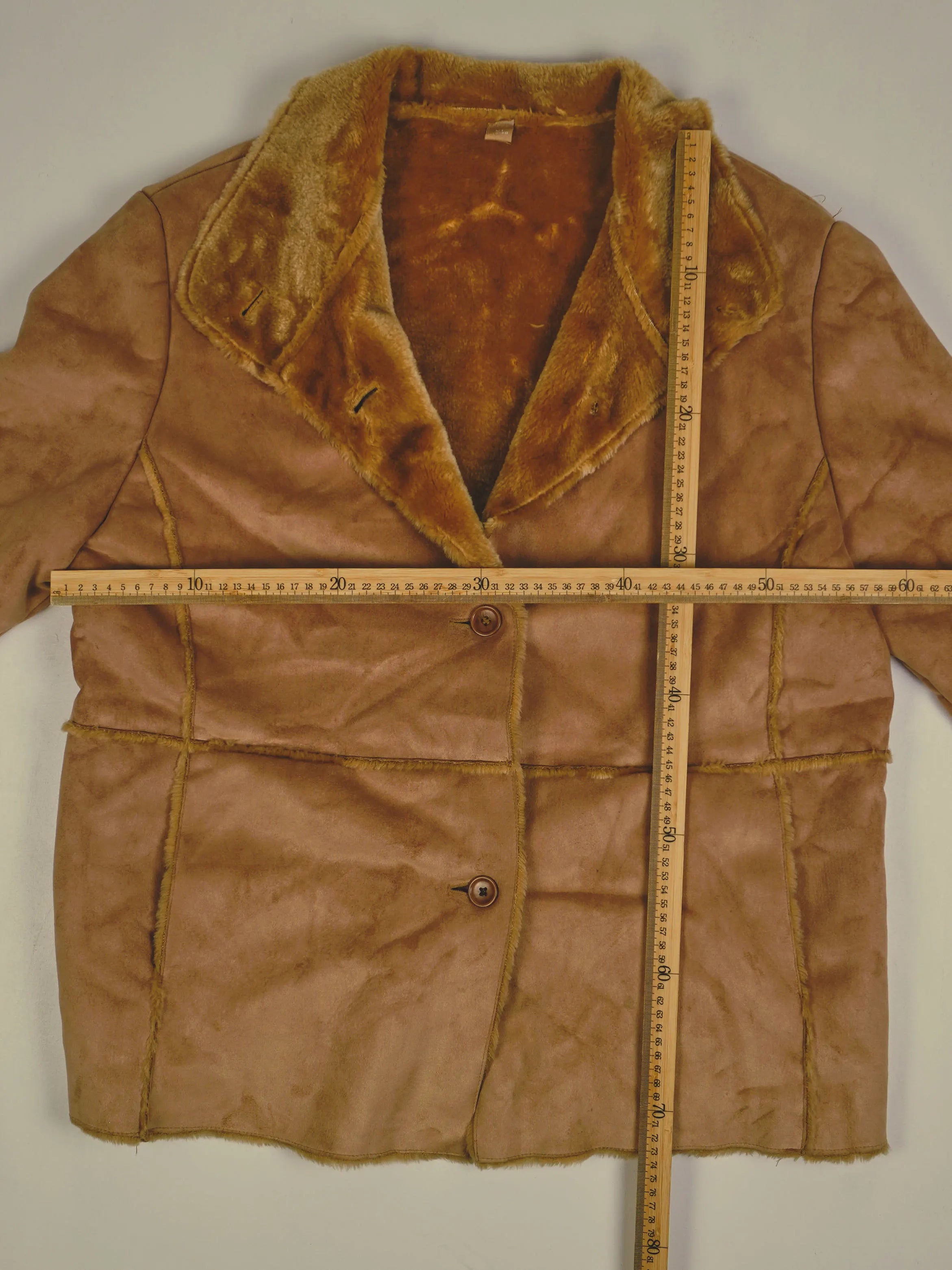 Vintage Felljacke (XL)