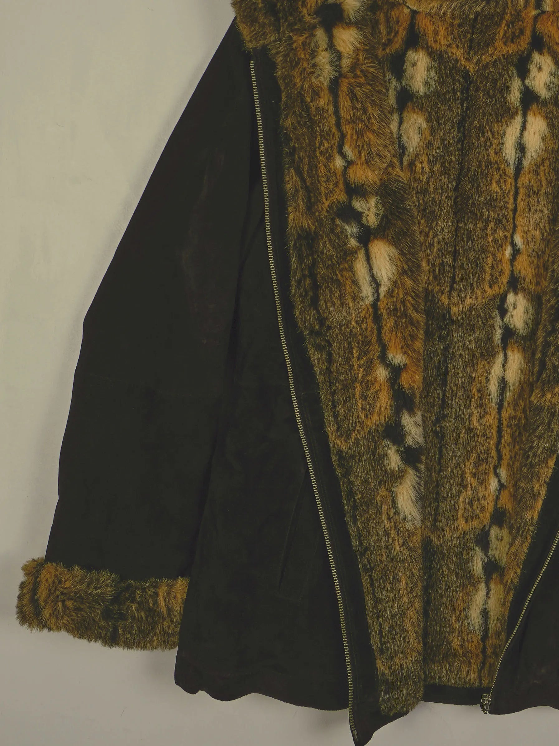 Vintage Felljacke (M)