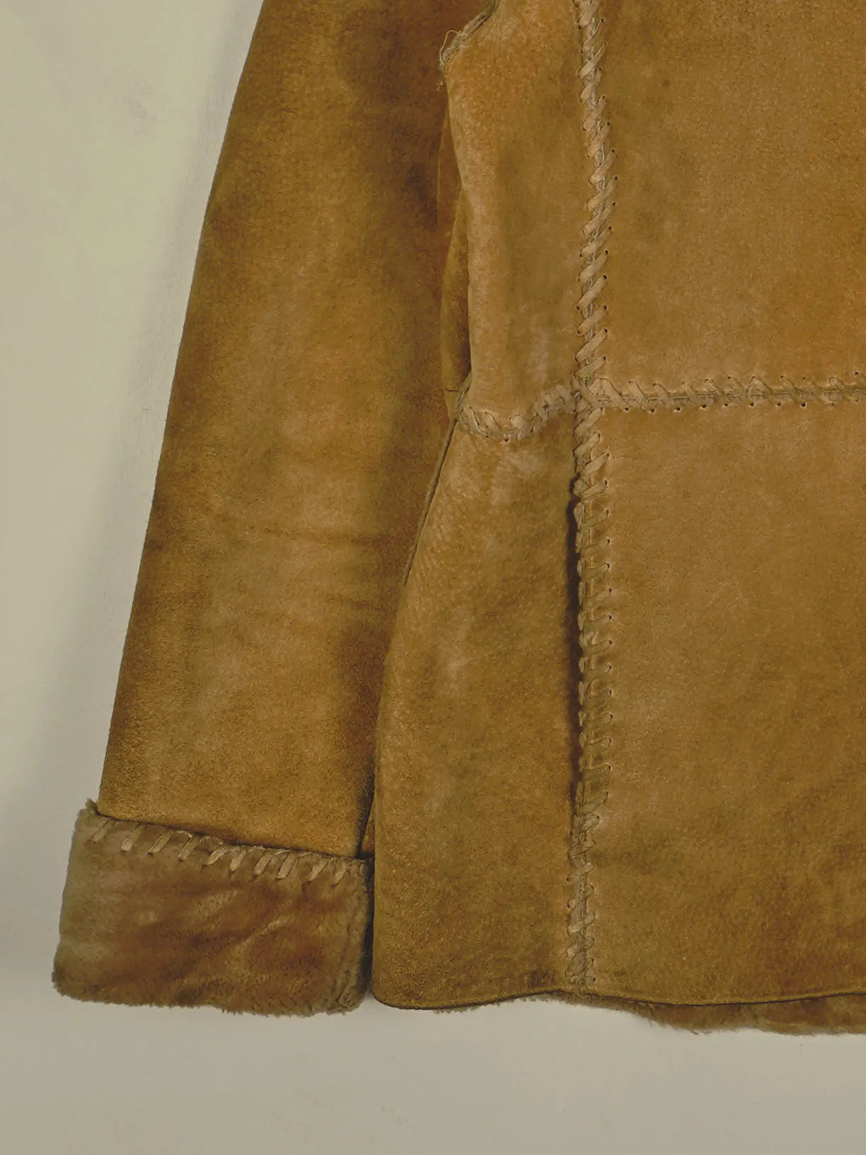 Vintage Felljacke (M)