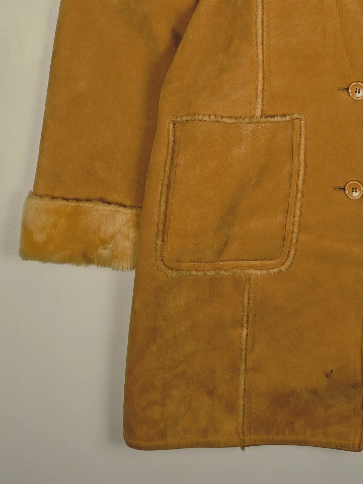 Vintage Felljacke (S)