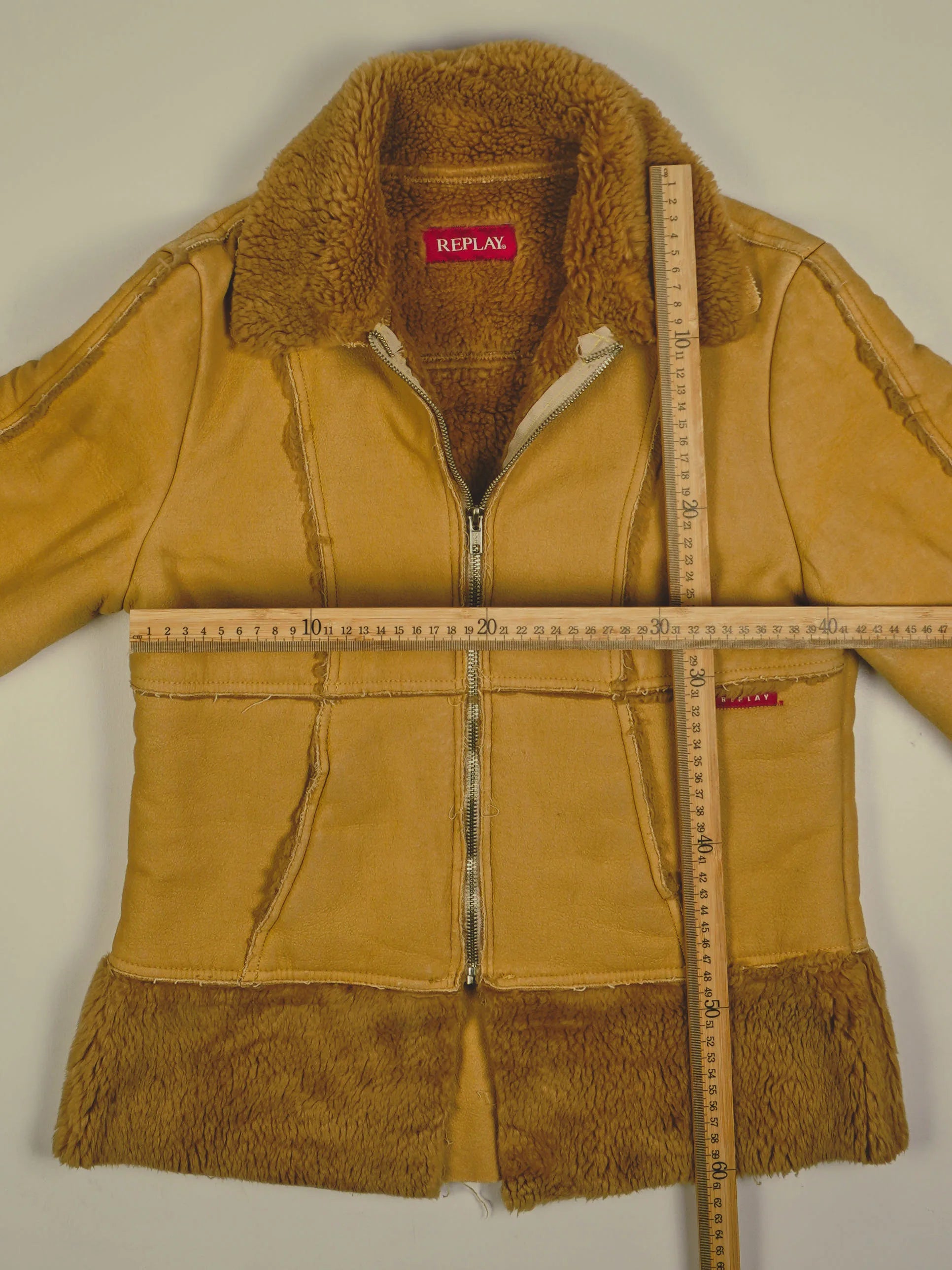 Vintage Felljacke (S)