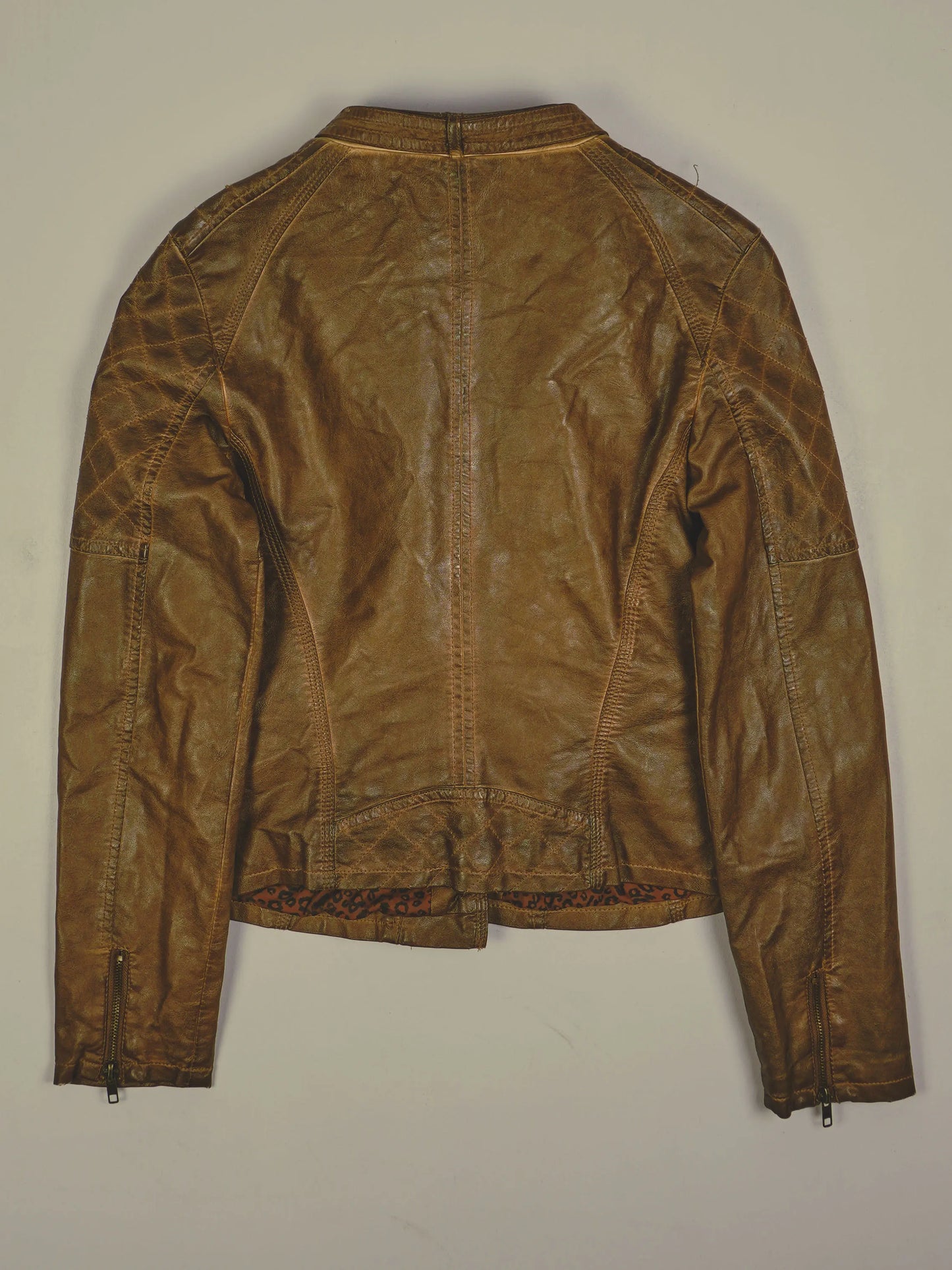 Vintage Lederjacke (XS)