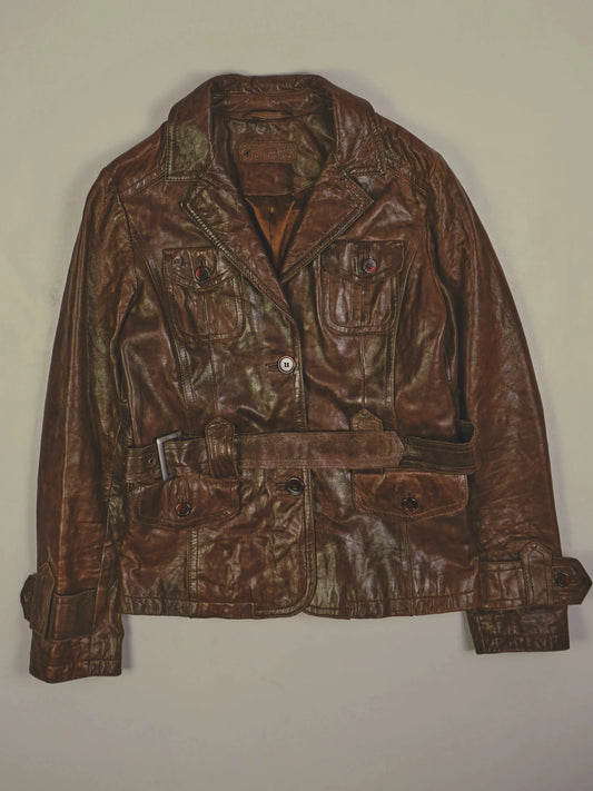 Vintage Lederjacke (S)