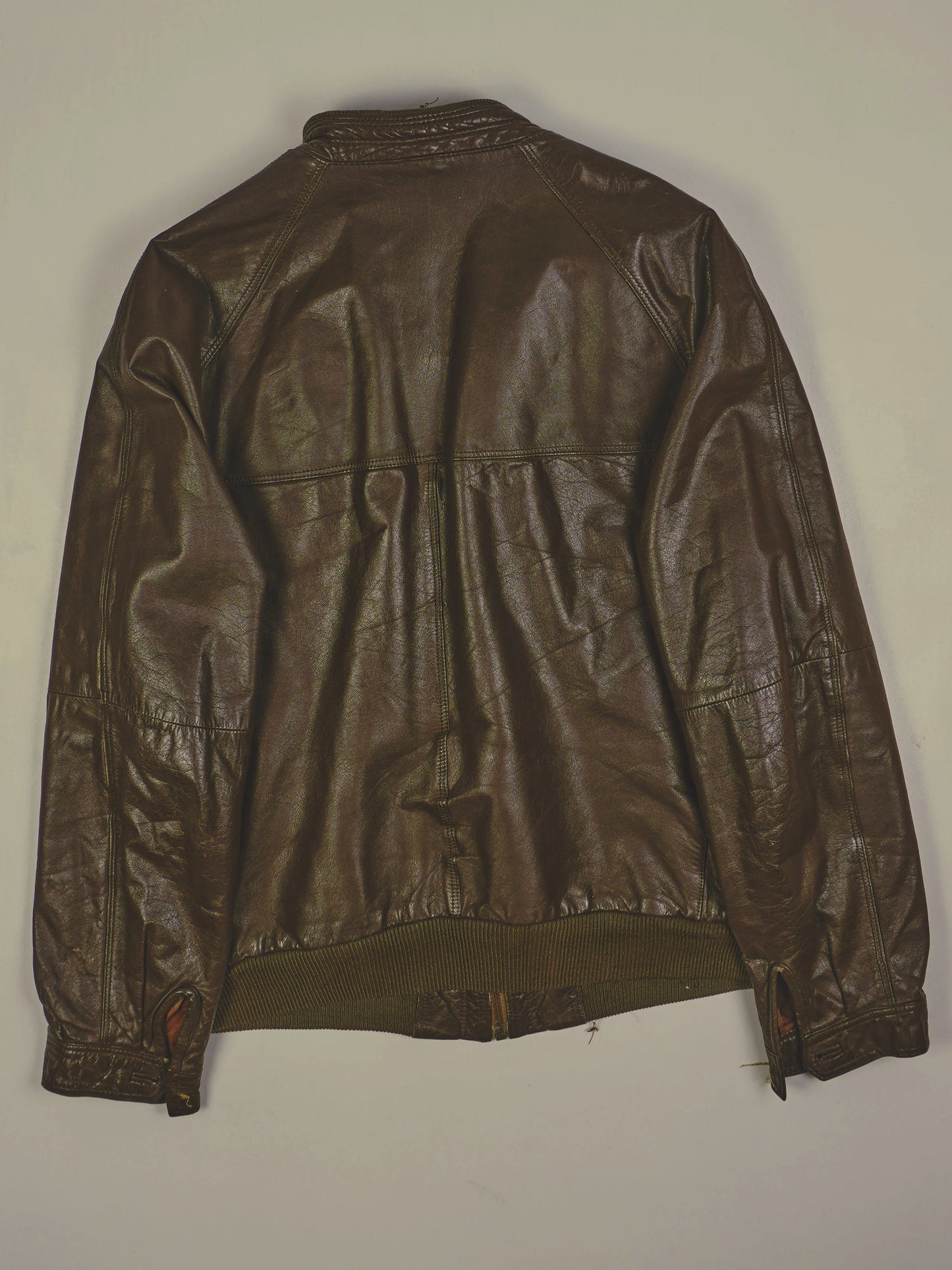 Vintage Lederjacke (M)