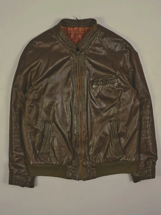 Vintage Lederjacke (M)