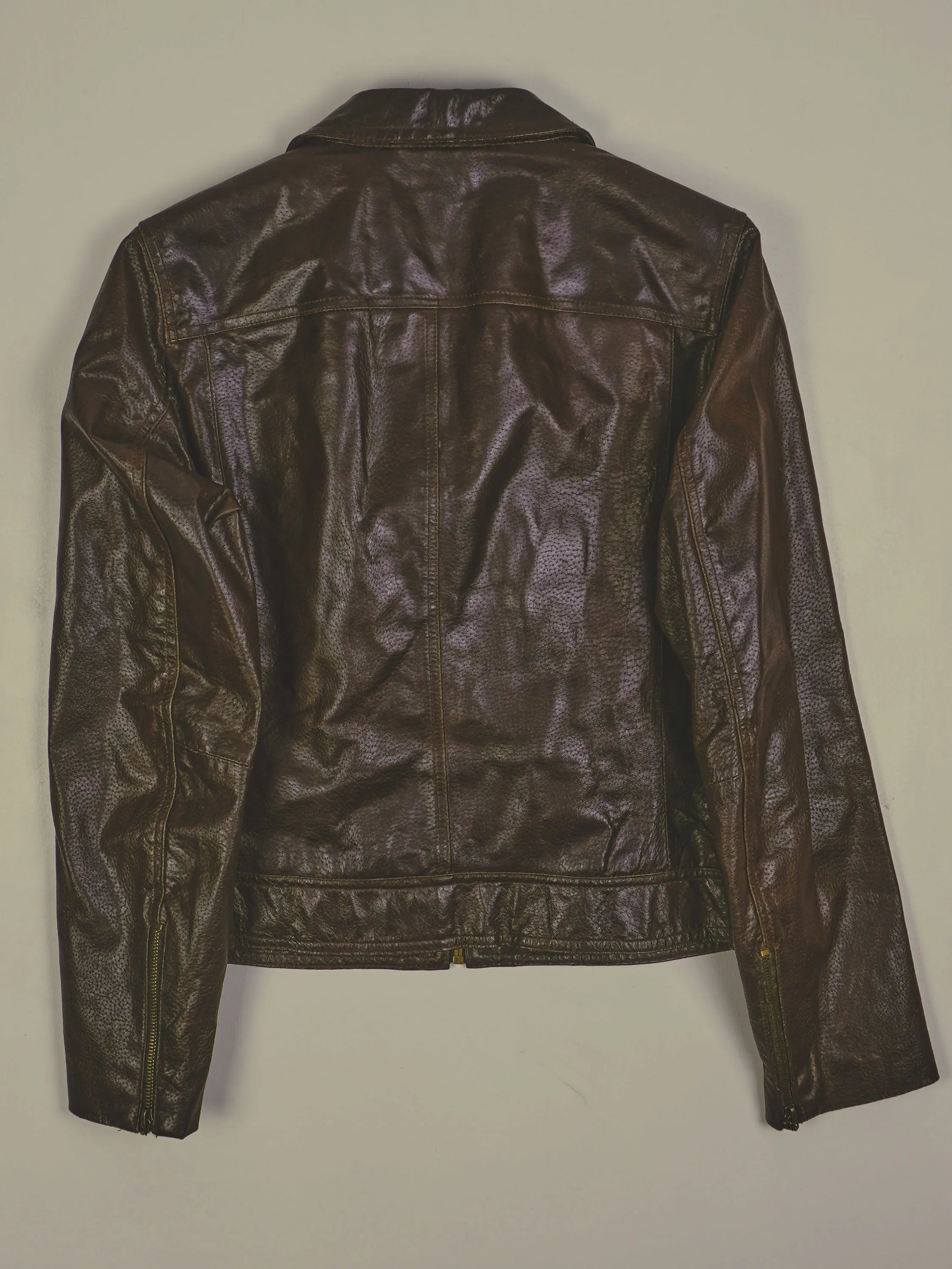 Vintage Lederjacke (XS)