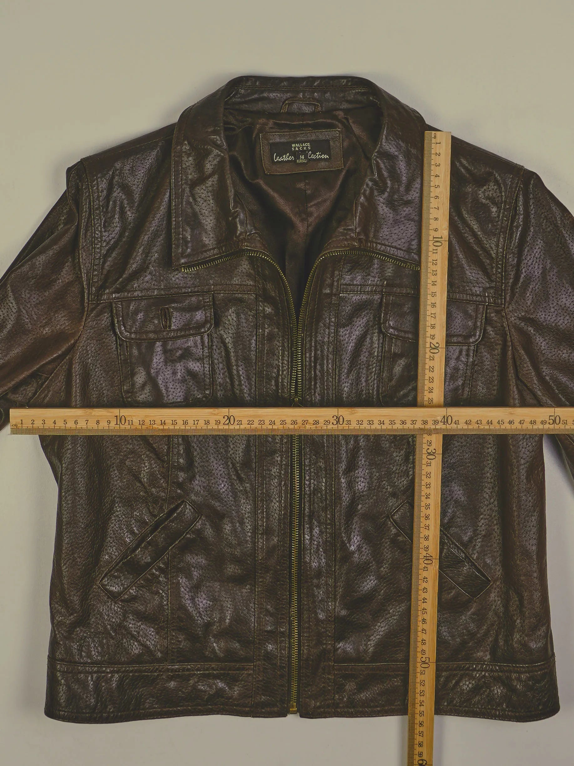 Vintage Lederjacke (XS)