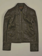 Vintage Lederjacke (XS)