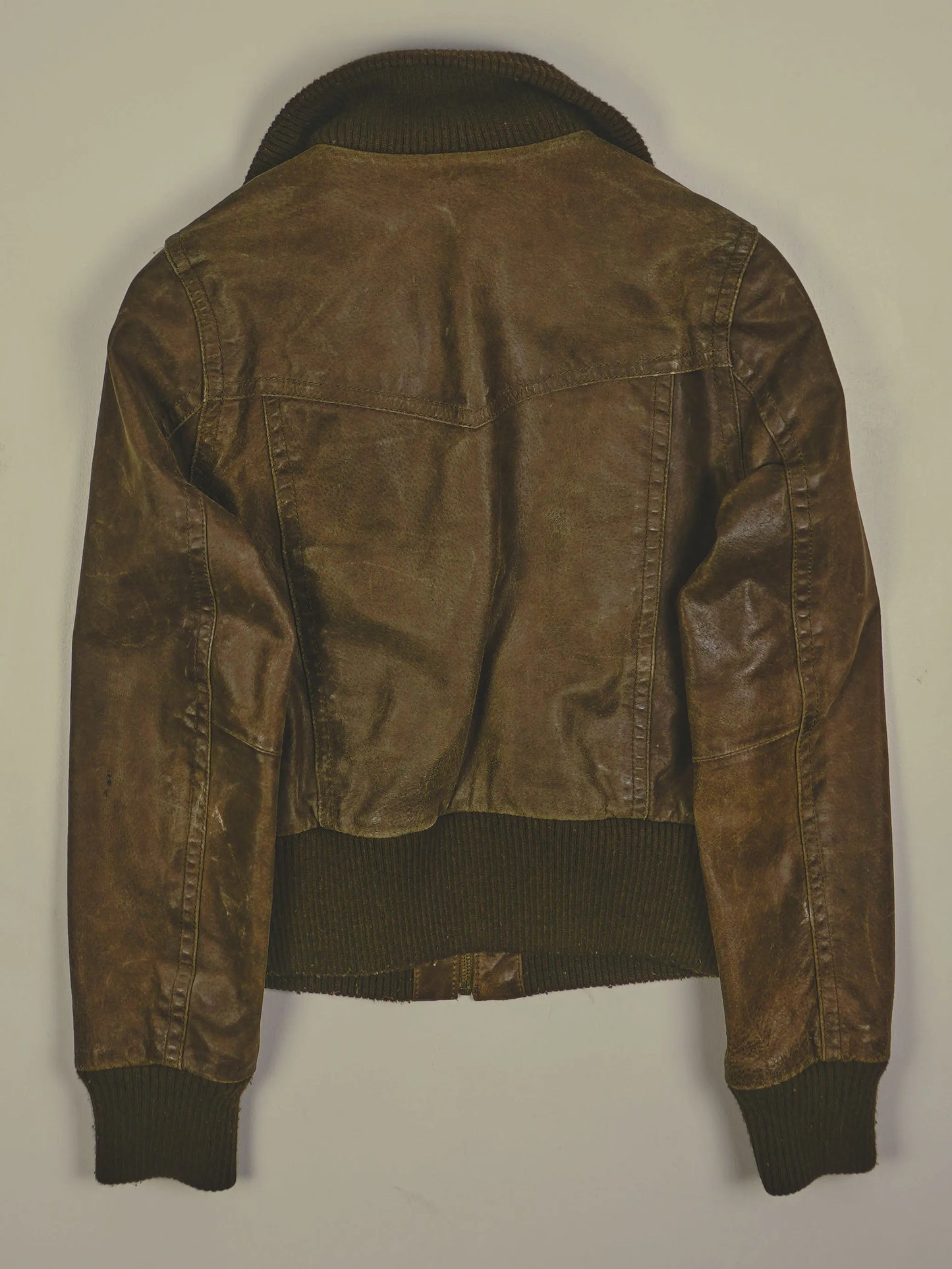 Vintage Lederjacke (XS)