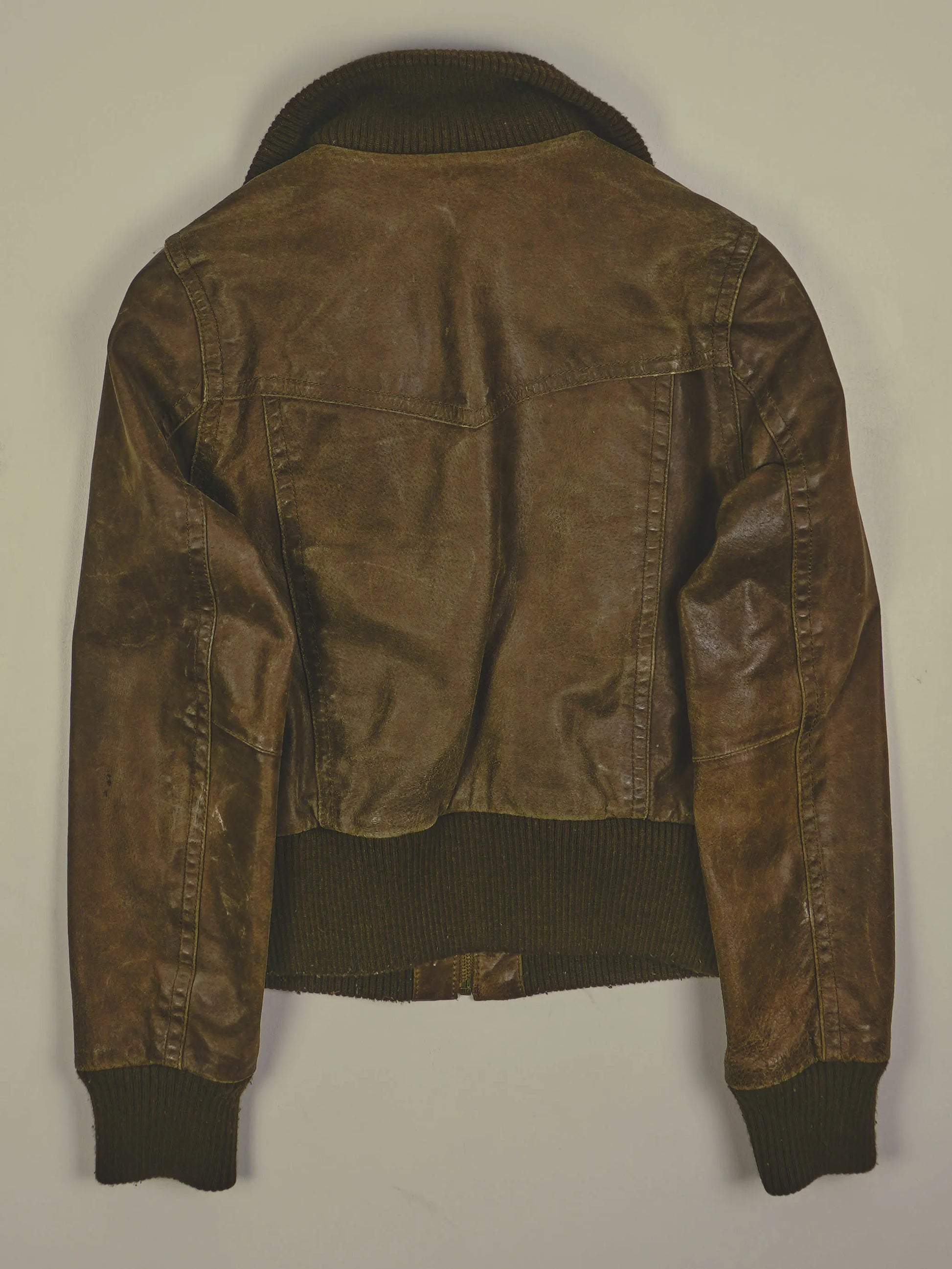 Vintage Lederjacke (XS)