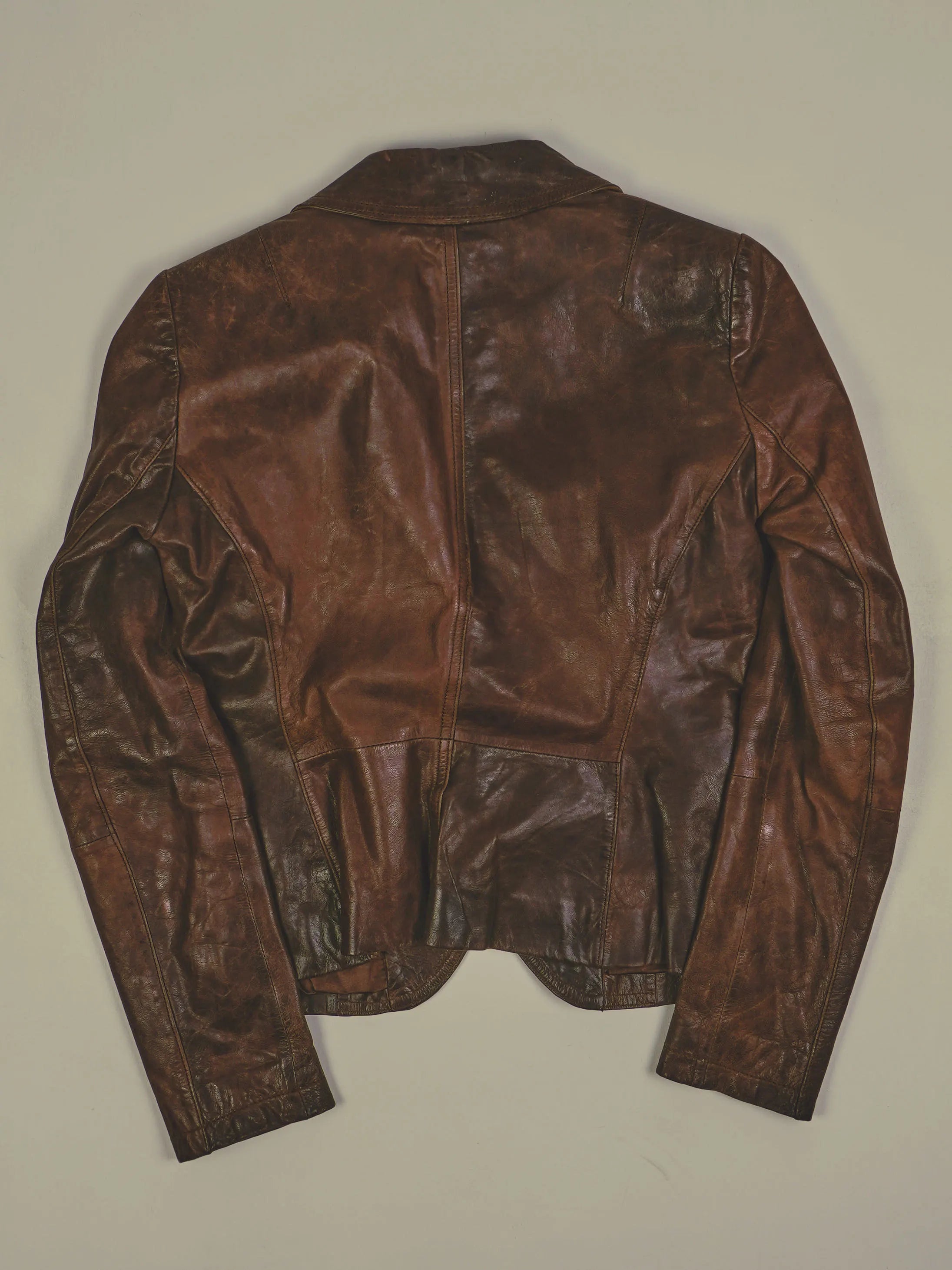 Vintage Lederjacke (XS)