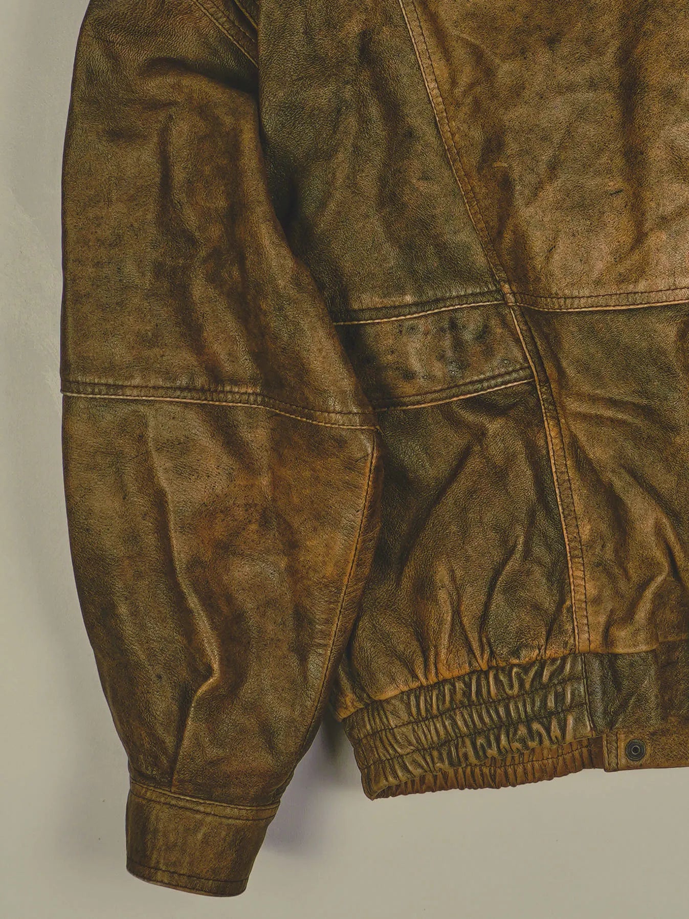 Vintage Lederjacke (L)