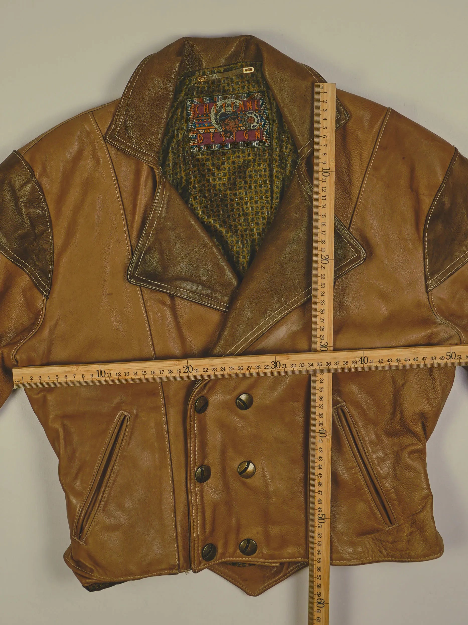Vintage Lederjacke (S)