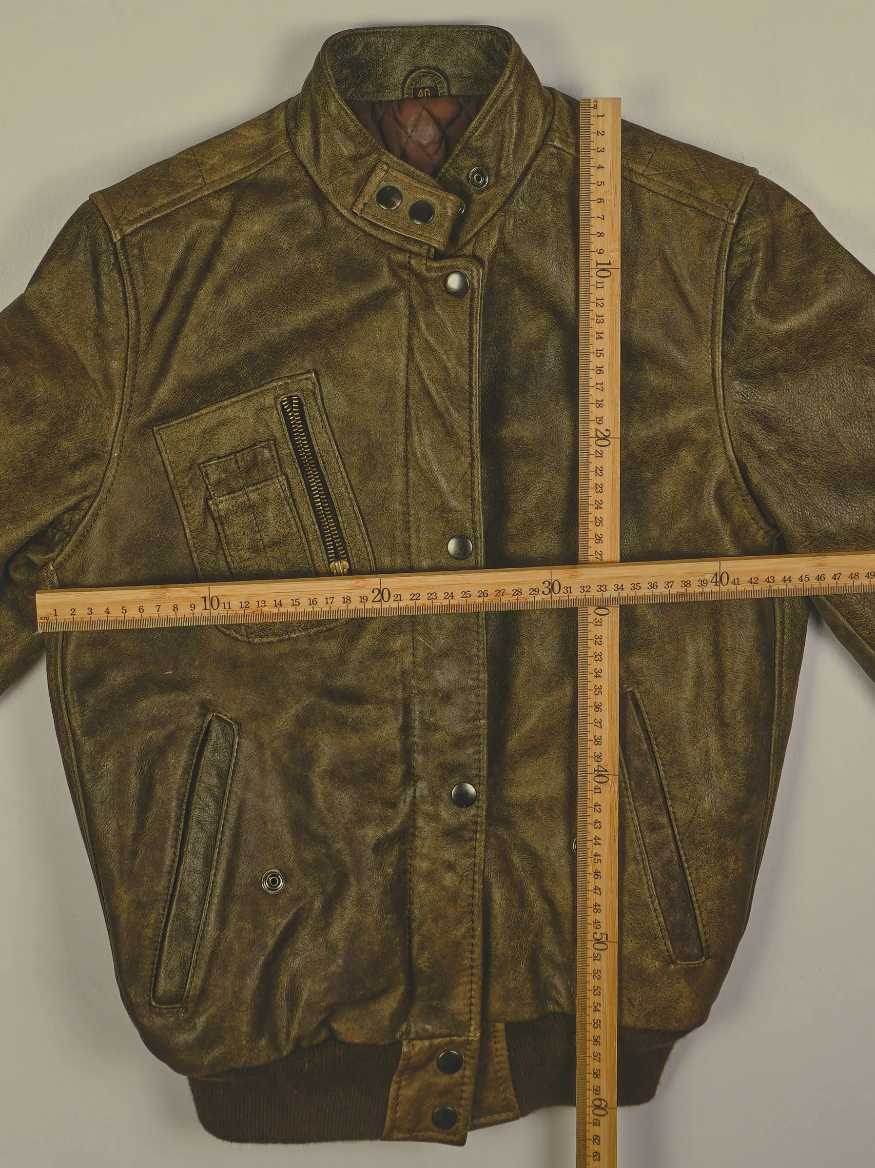 Vintage Lederjacke (S)