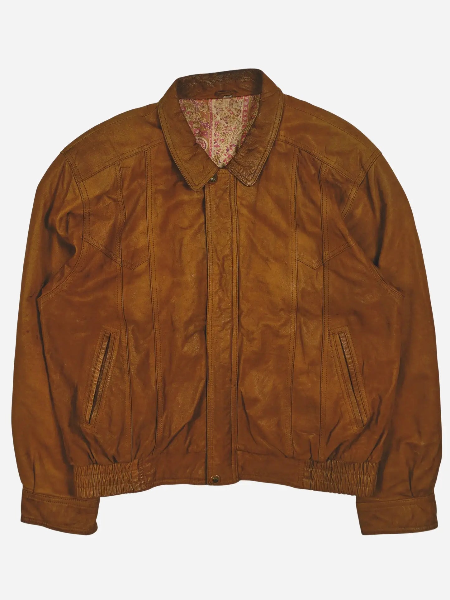 Vintage Lederjacke (L)