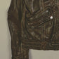 Vintage Lederjacke (XS)
