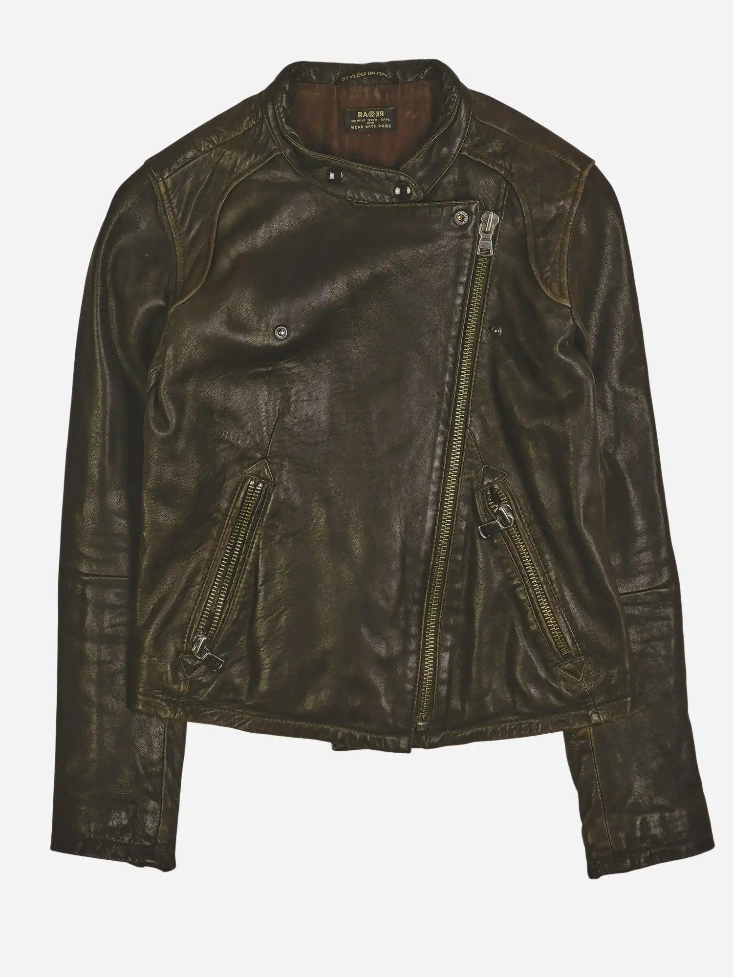 Vintage Lederjacke (XS)