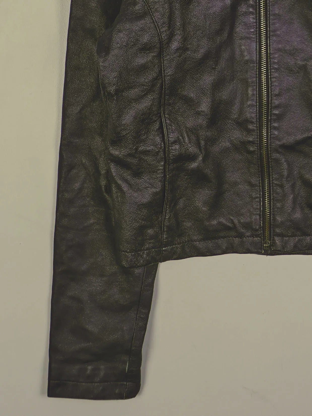 Vintage Lederjacke (XS)