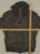 Vintage Lederjacke (XS)