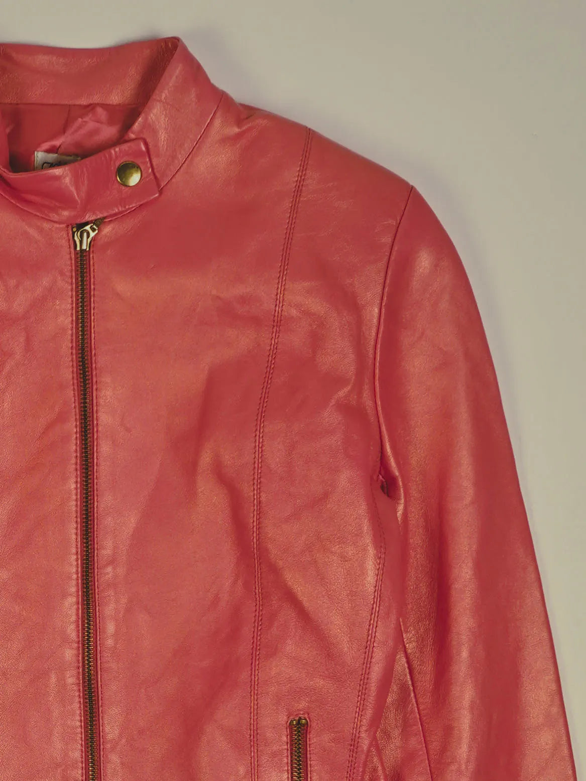 Vintage Lederjacke (XS)