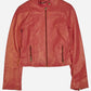 Vintage Lederjacke (XS)