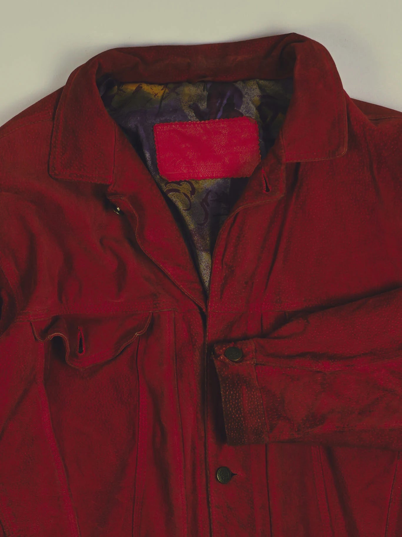 Vintage Lederjacke (M)