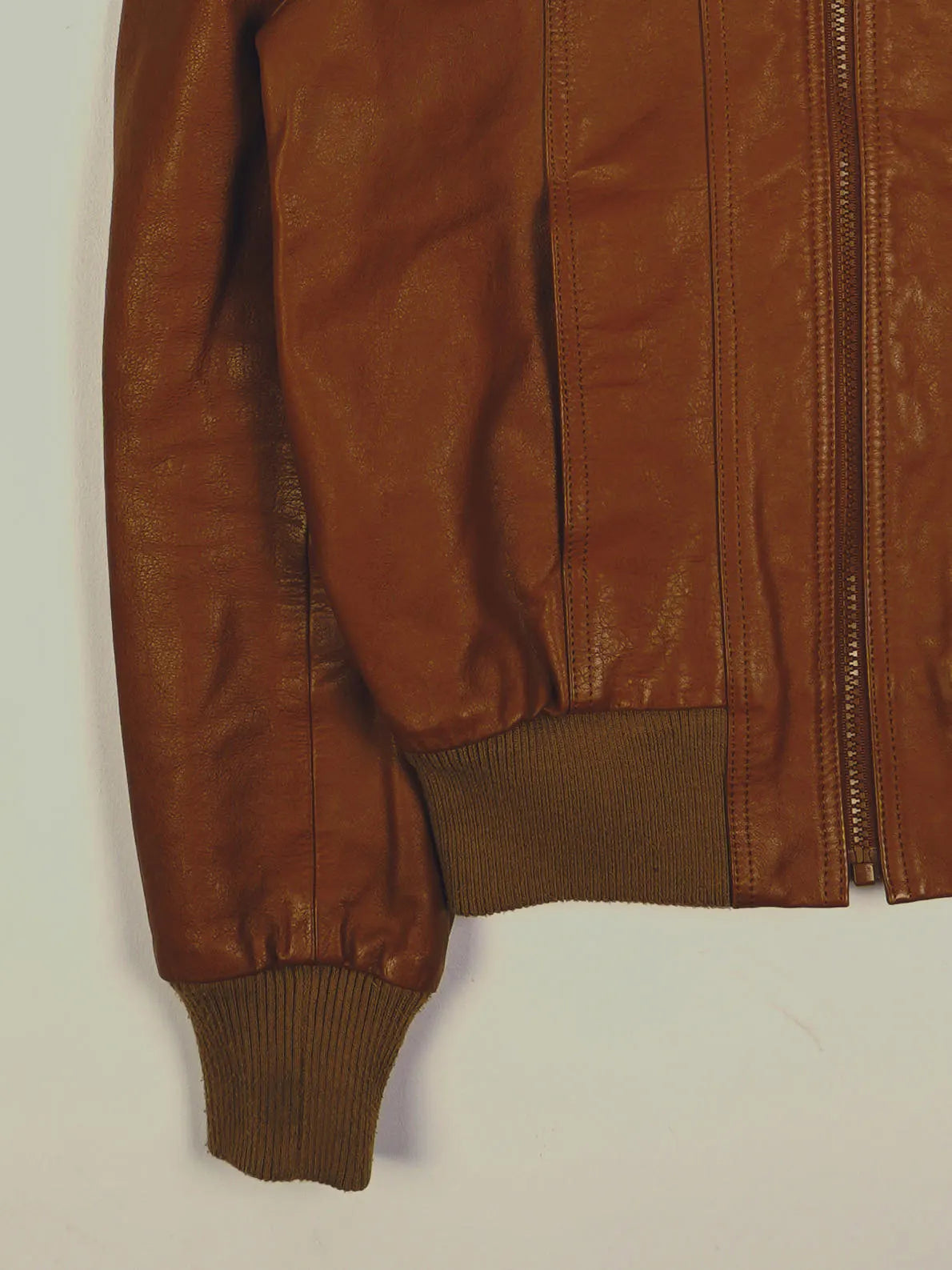 Vintage Lederjacke (S)