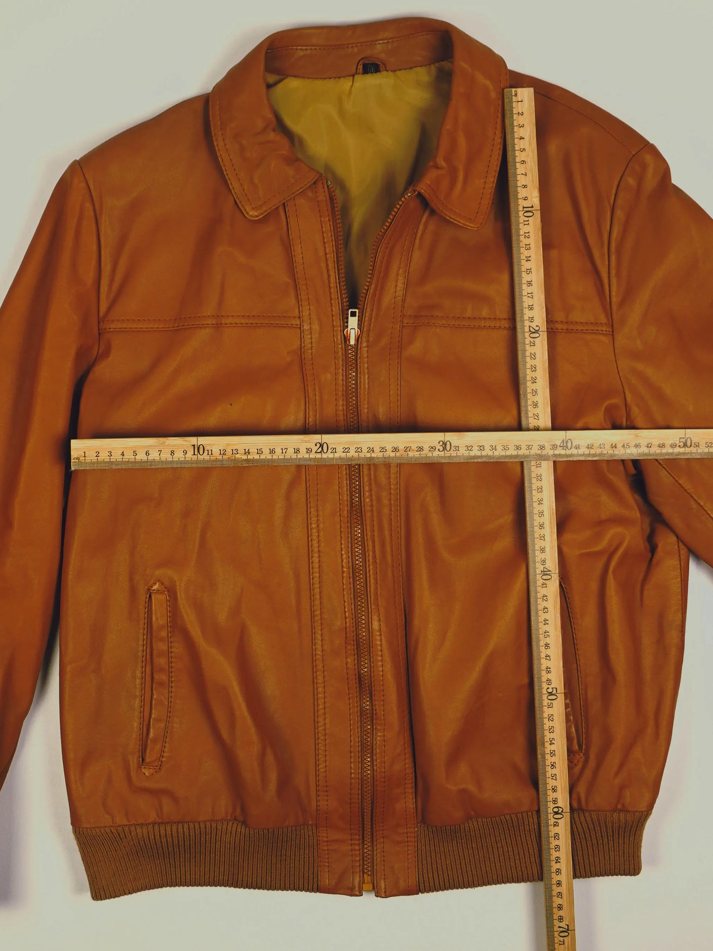 Vintage Lederjacke (L)