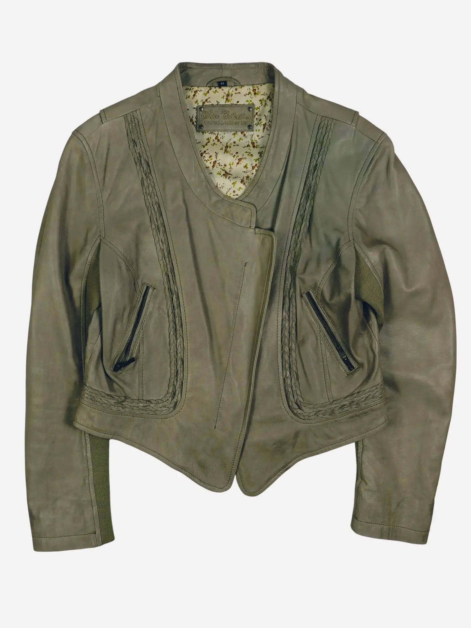 Vintage Lederjacke (M)