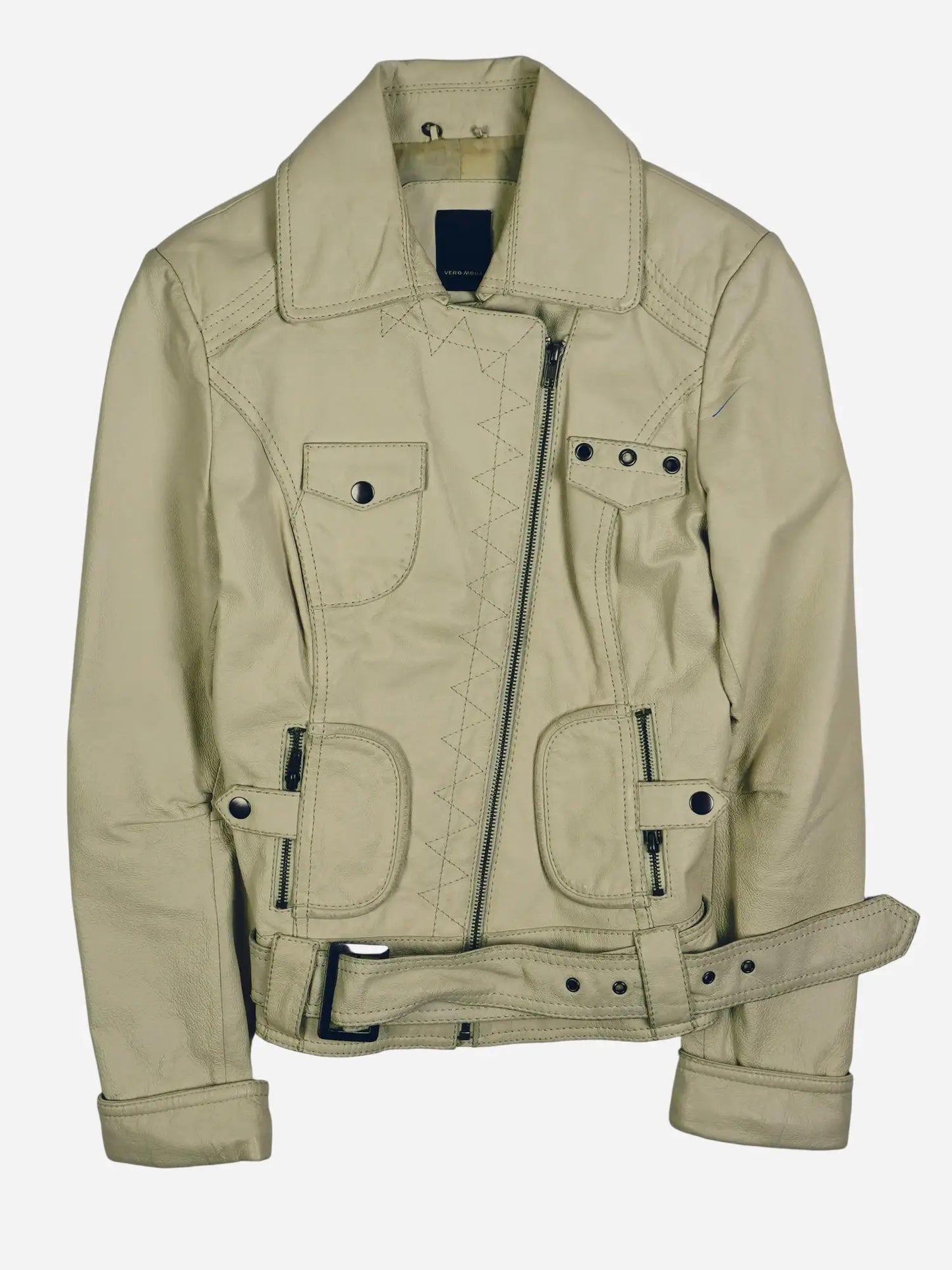 Vintage Lederjacke (M)