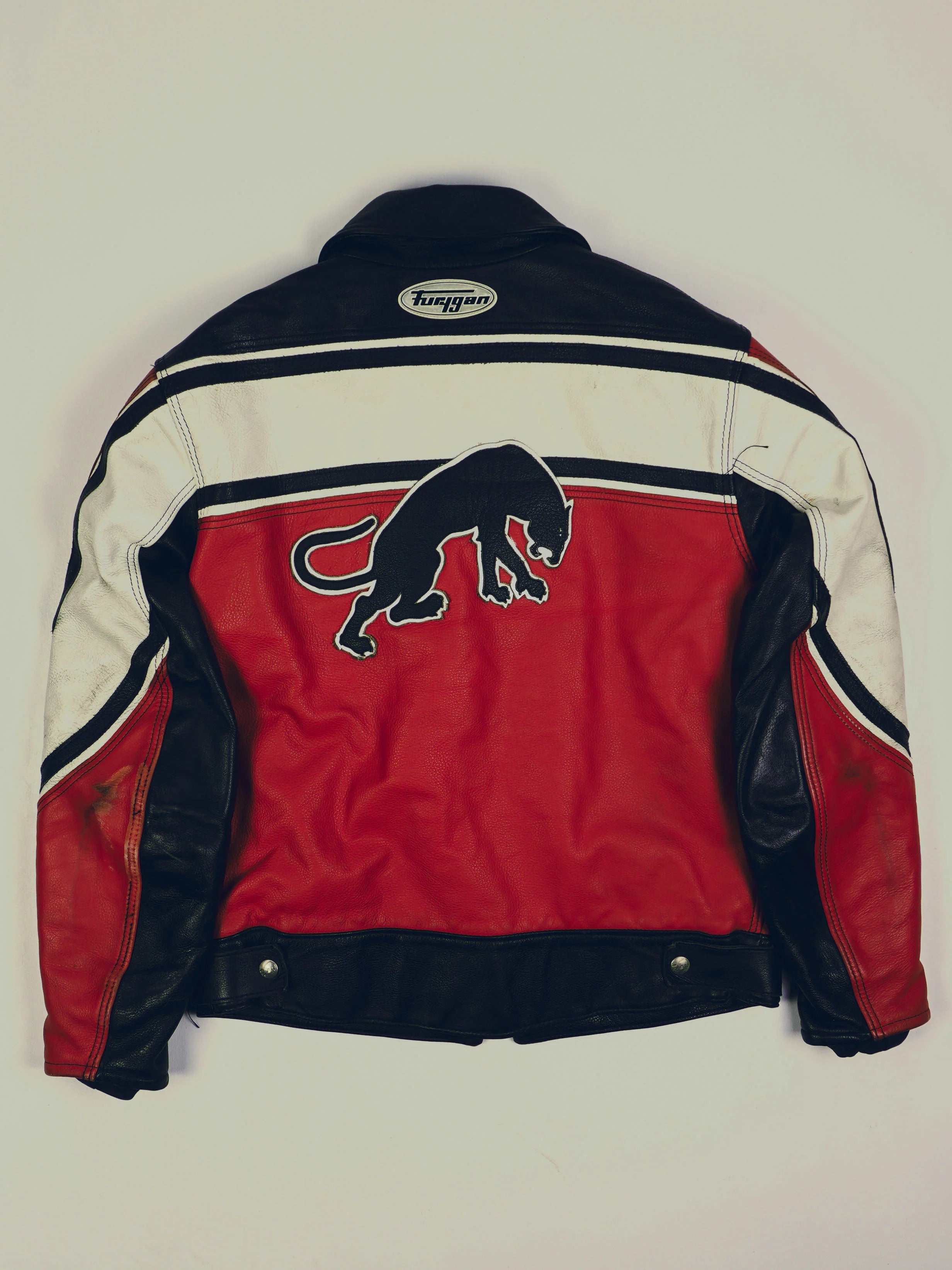 Vintage Furygan Lederjacke (S)