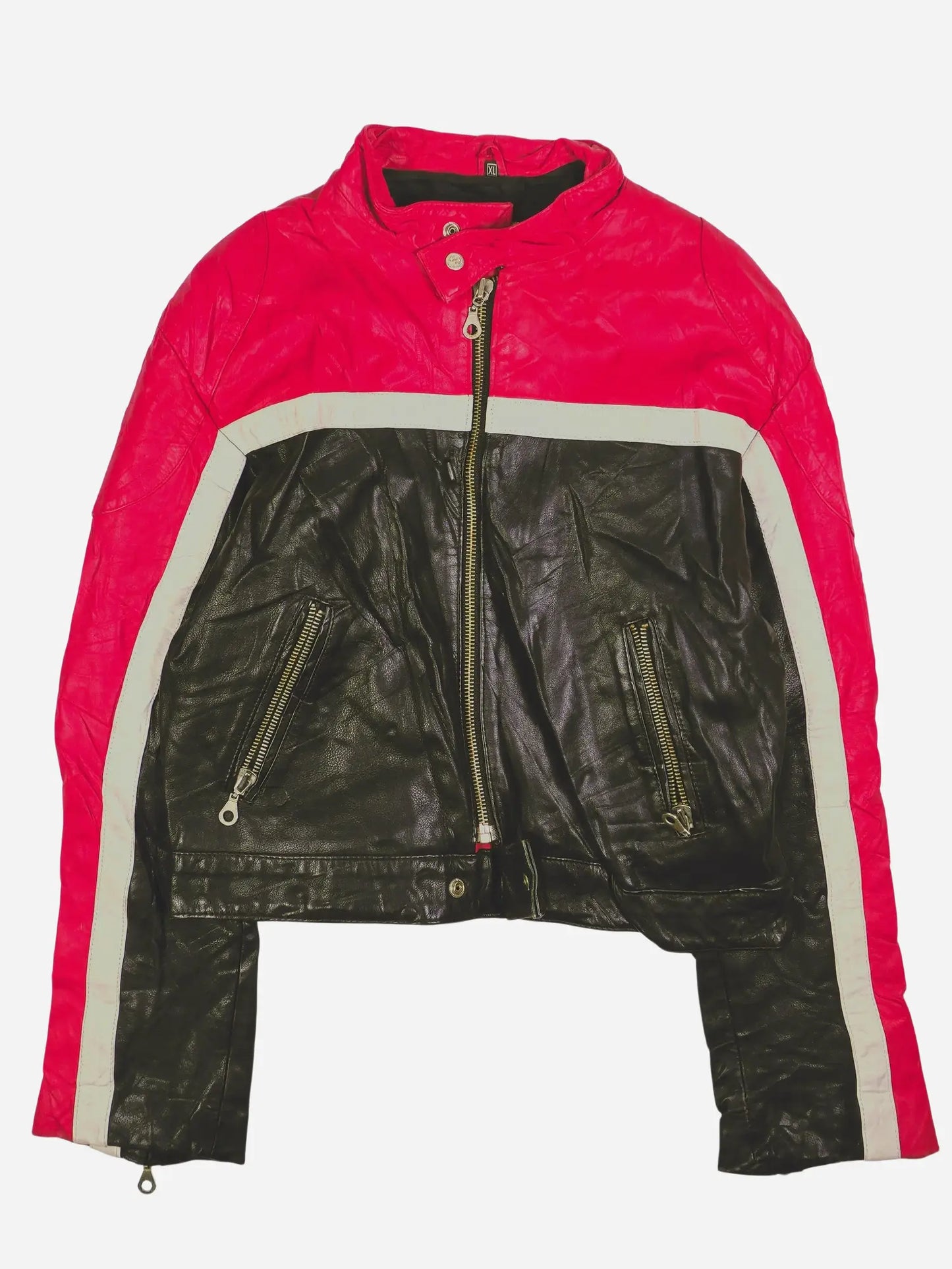 Vintage Lederjacke (M)