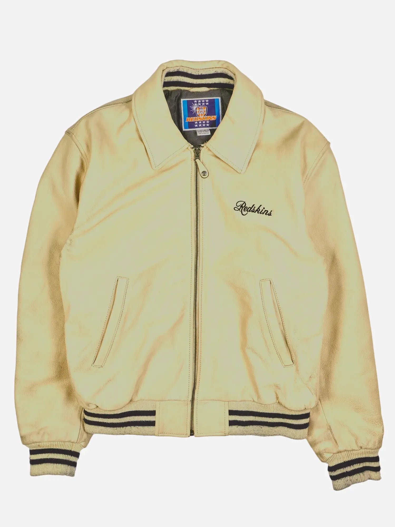 Vintage Redskins Lederjacke (L)