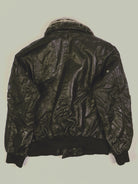 Vintage Red Wood Lederjacke (XS)