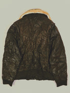 Vintage Army Piloten Lederjacke (M)