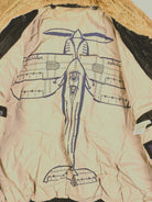 Vintage Army Piloten Lederjacke (M)