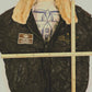 Vintage Army Piloten Lederjacke (M)