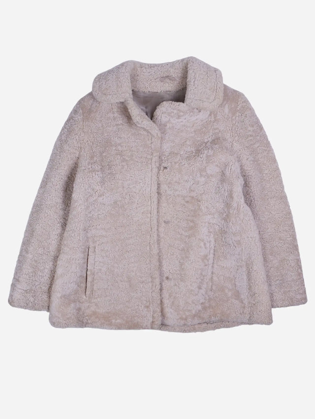 Vintage Felljacke Beige (M)