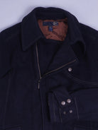 Vintage Mantel Dunkelblau