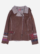 Vintage Felljacke Braun