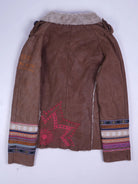 Vintage Felljacke Braun