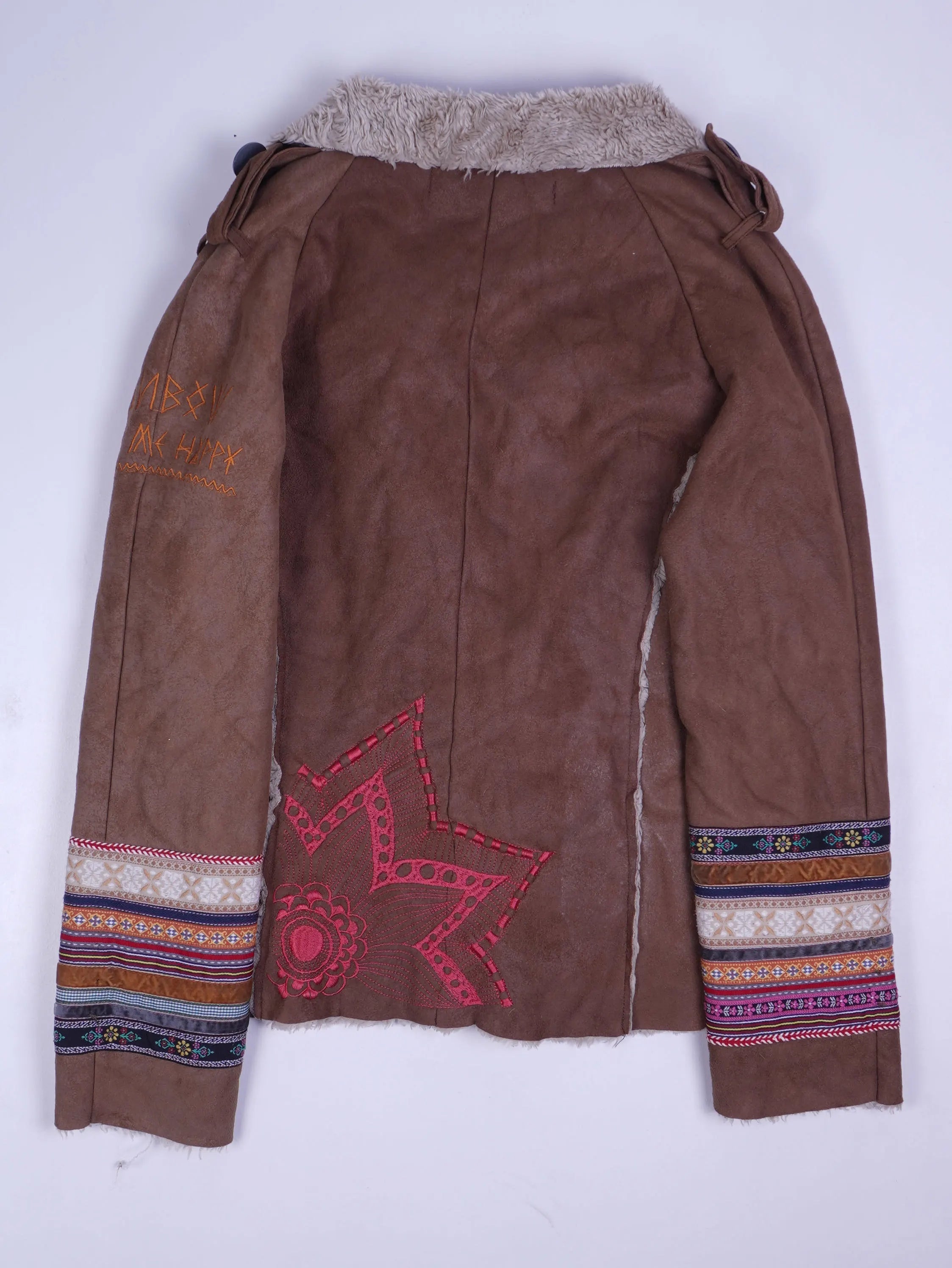 Vintage Felljacke Braun