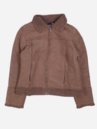 Vintage Felljacke Braun