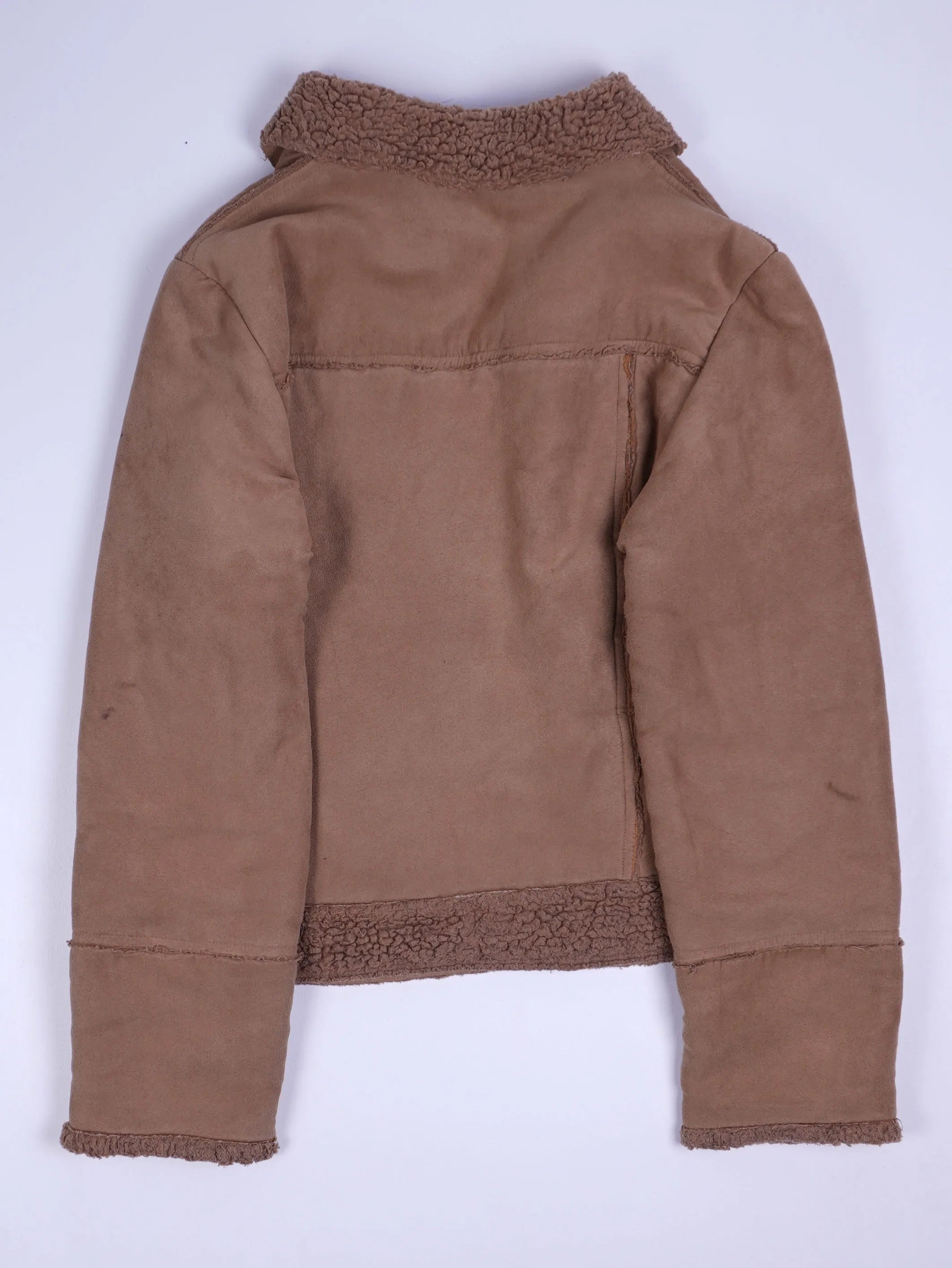 Vintage Felljacke Braun