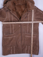 Vintage Mantel Braun